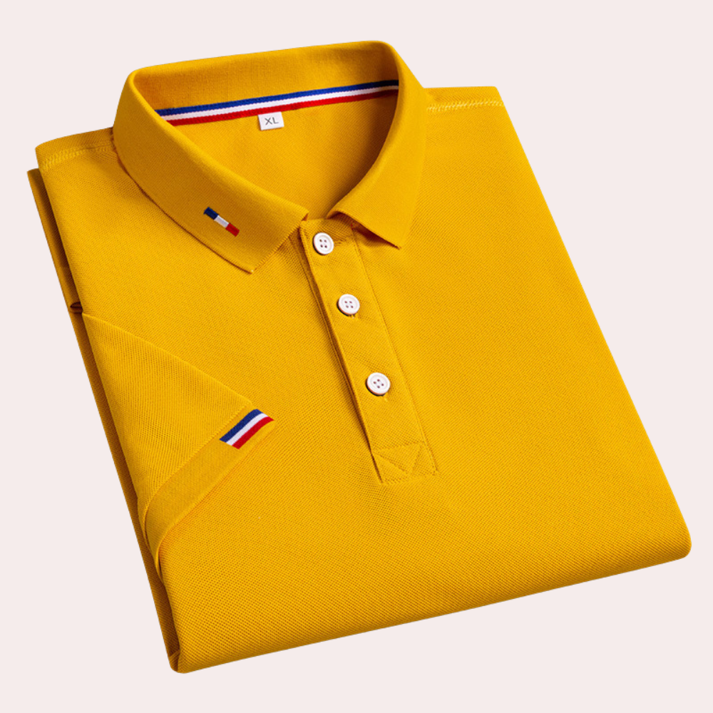 Klassieke polo voor heren in diverse kleuren