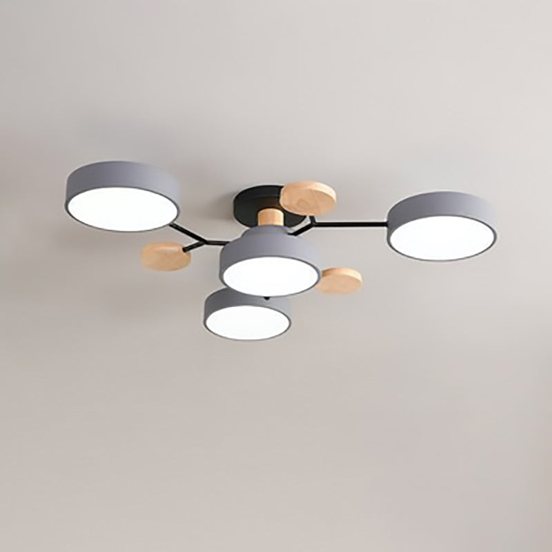 Milo LED Plafondlamp | Scandinavisch Moleculair Design