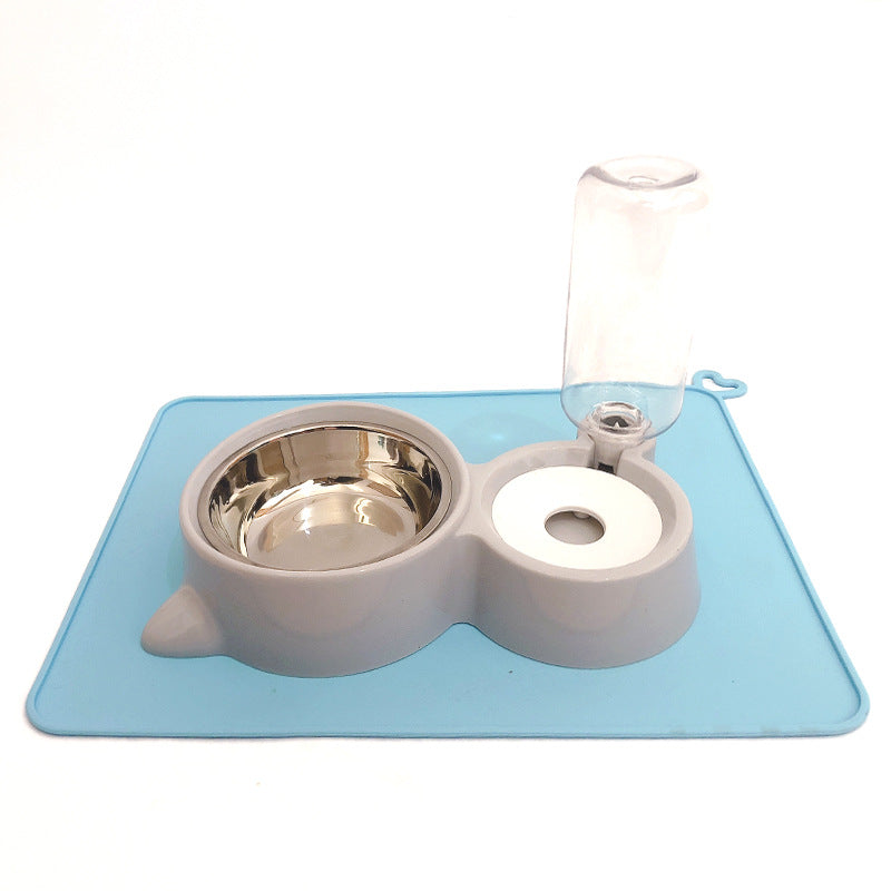 Comfortabele 2-in-1 voerbak voor honden en katten