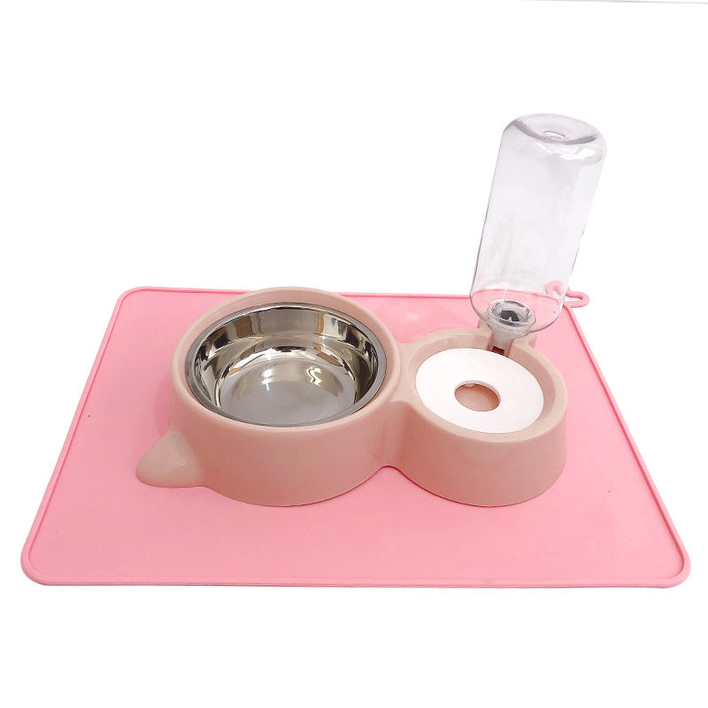 Comfortabele 2-in-1 voerbak voor honden en katten