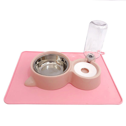 Comfortabele 2-in-1 voerbak voor honden en katten
