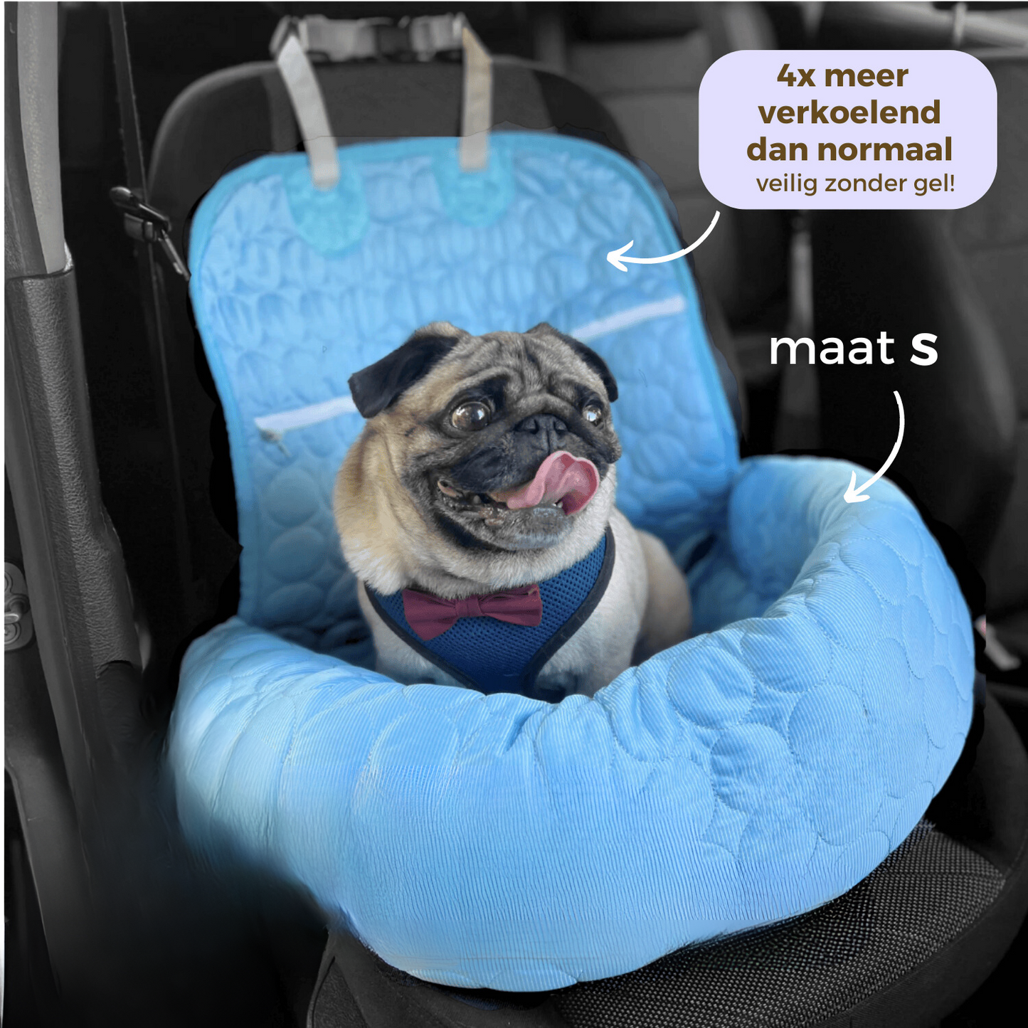 Koelmand voor in de auto