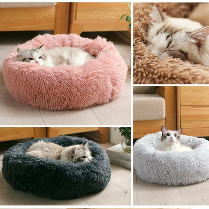 Zacht wasbaar donut bed voor huisdieren