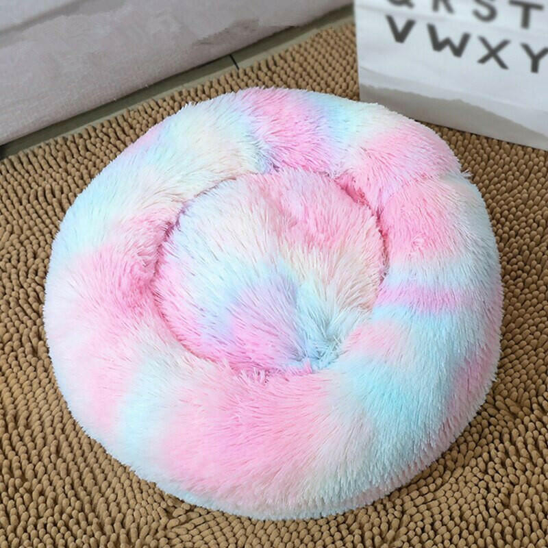 Zacht wasbaar donut bed voor huisdieren