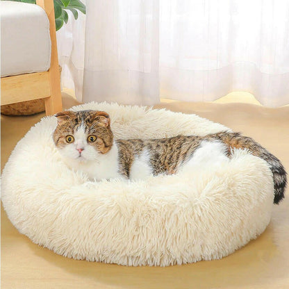 Zacht wasbaar donut bed voor huisdieren