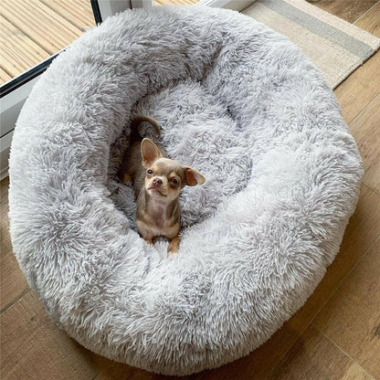Zacht wasbaar donut bed voor huisdieren