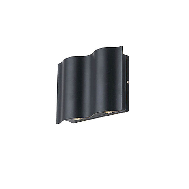 Aluma Wandlamp Zwart | Minimalistisch Aluminium met 2/4/6 LED Lichtbronnen