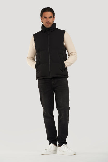 Heren gewatteerde bodywarmer