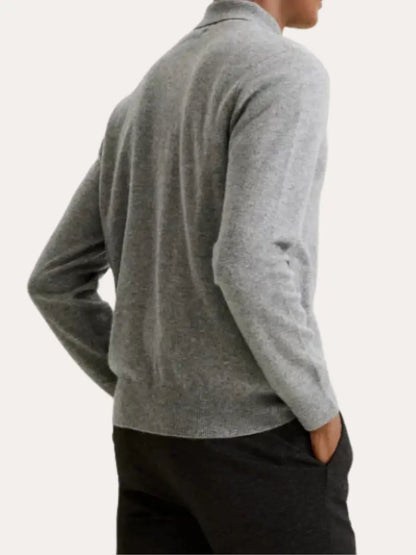 Cashmere vest voor heren - Grijs
