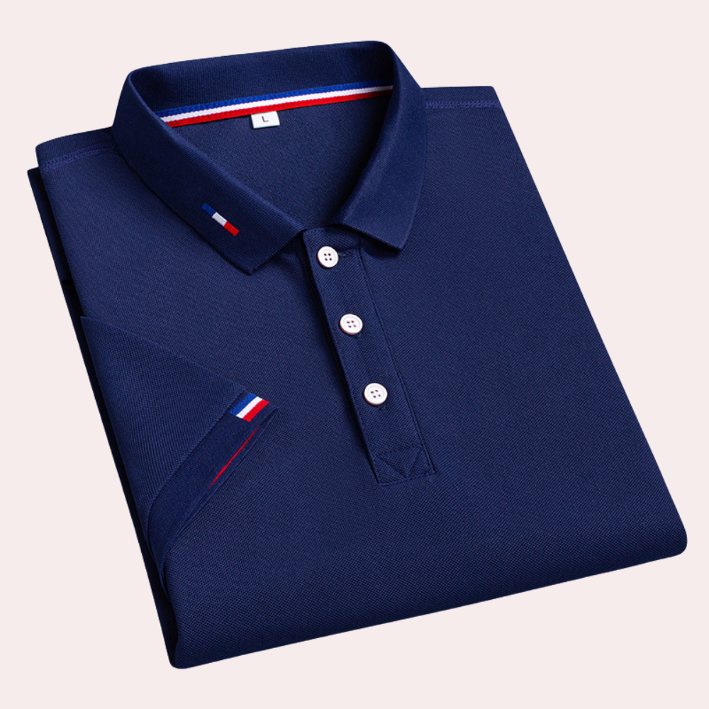 Klassieke polo voor heren in diverse kleuren