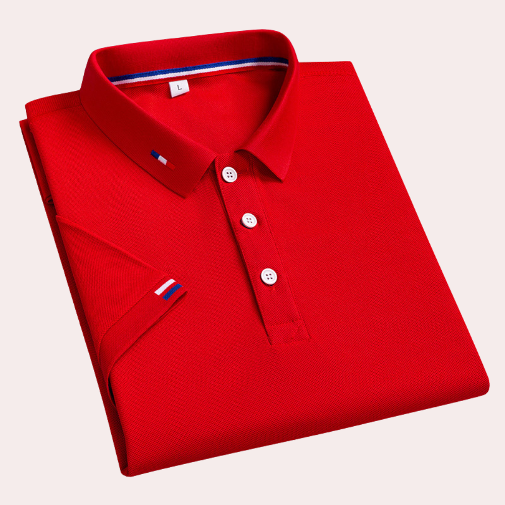 Klassieke polo voor heren in diverse kleuren