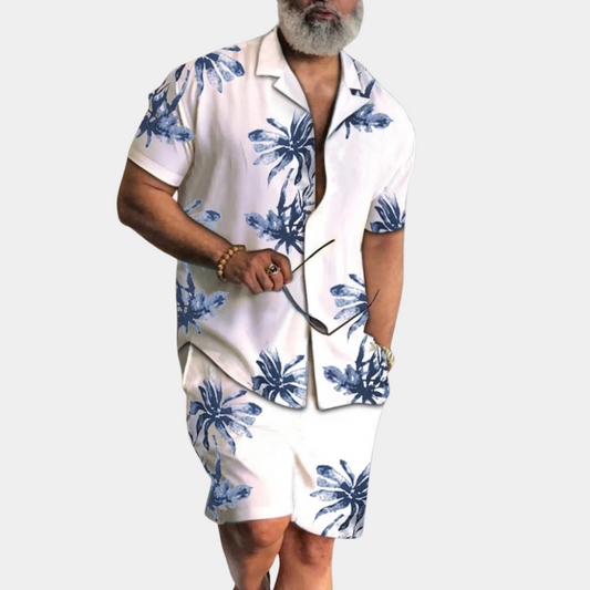 Prospero - Trendy herenset met palm print