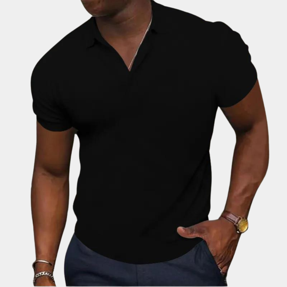 Slim fit polo voor heren in meerdere kleuren