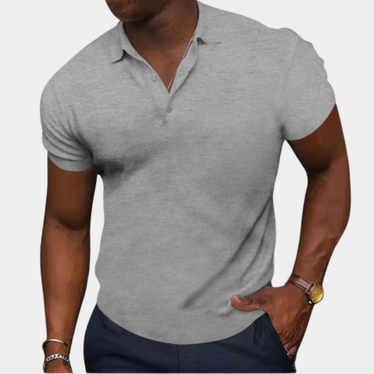 Slim fit polo voor heren in meerdere kleuren