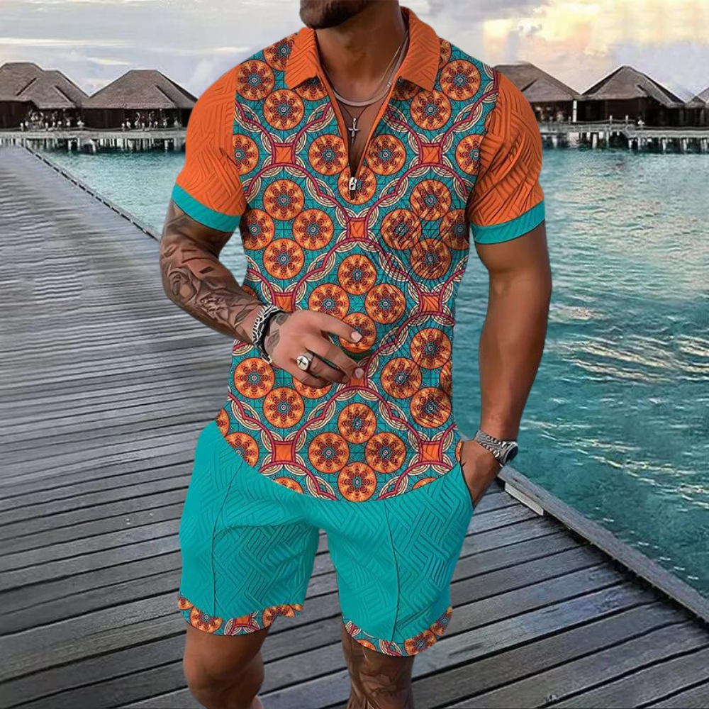 kleurrijke heren zomerset