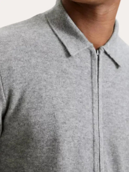 Cashmere vest voor heren - Grijs