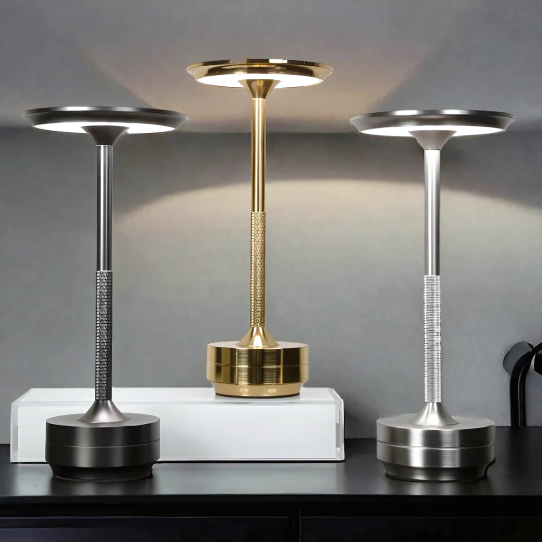 Elios Draadloze Tafellamp | Touchbediening, 3 Lichtstanden