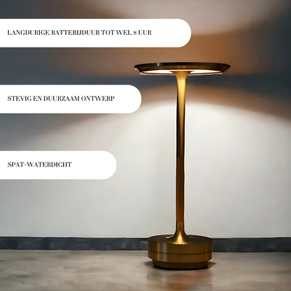 Elios Draadloze Tafellamp | Touchbediening, 3 Lichtstanden