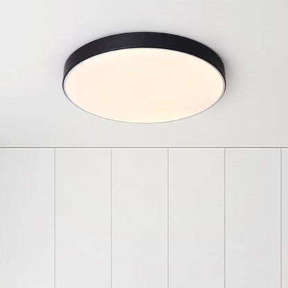 Erda LED Plafondlamp | Modern, Acryl Kap, Zwart, 40/50 cm