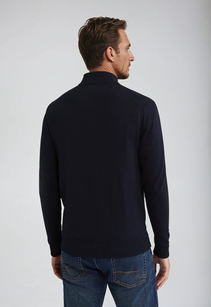 Casual vest voor heren  - Marineblauw