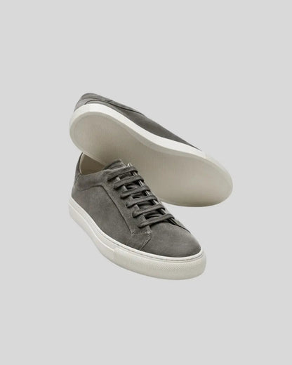 Leren heren schoenen – donkergrijs