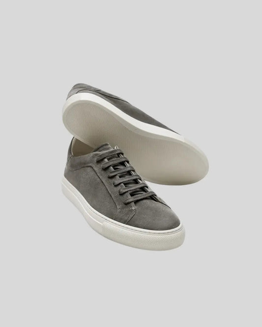 Leren heren schoenen – donkergrijs