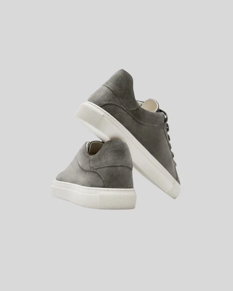 Leren heren schoenen – donkergrijs