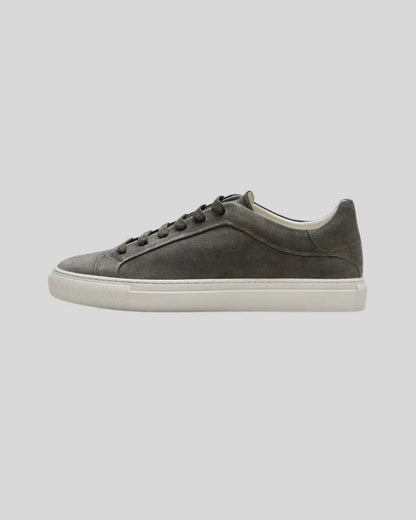 Leren heren schoenen – donkergrijs