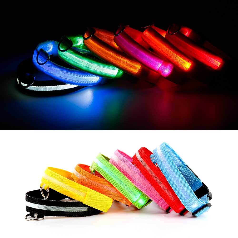 Ramler - Lichtgevende hondenhalsband voor veiligheid in het donker