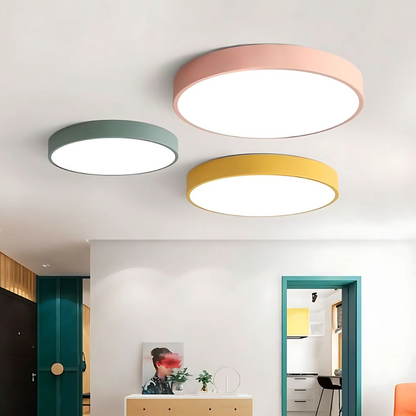Haro LED Plafondlamp | Scandinavisch Hout & Acryl