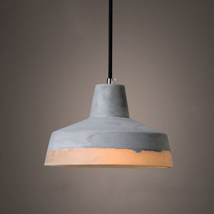Indro Hanglamp | Industrieel Cement en Metaal, Verstelbare Hoogte