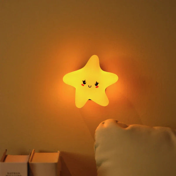 Kido Nachtlampje | Oplaadbaar, Warm Wit Licht voor Kinderkamer en Slaapkamer