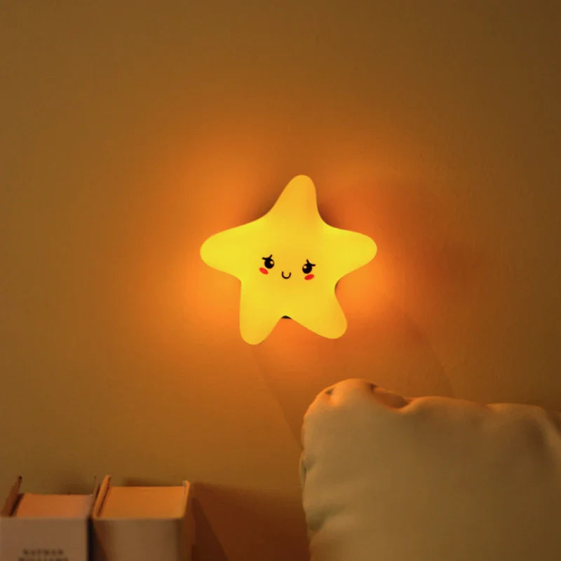 Kido Nachtlampje | Oplaadbaar, Warm Wit Licht voor Kinderkamer en Slaapkamer