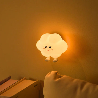 Kido Nachtlampje | Oplaadbaar, Warm Wit Licht voor Kinderkamer en Slaapkamer