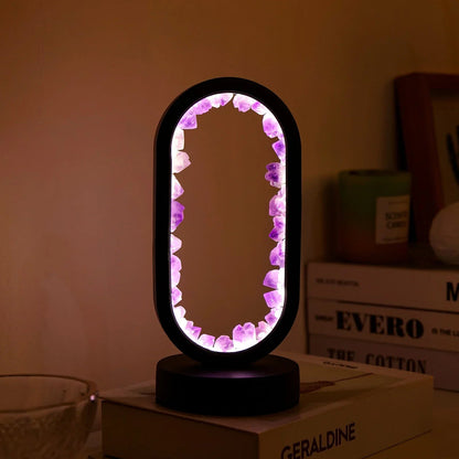 Liora Amethist Lamp | Natuurlijke Kristallen, Handgemaakt