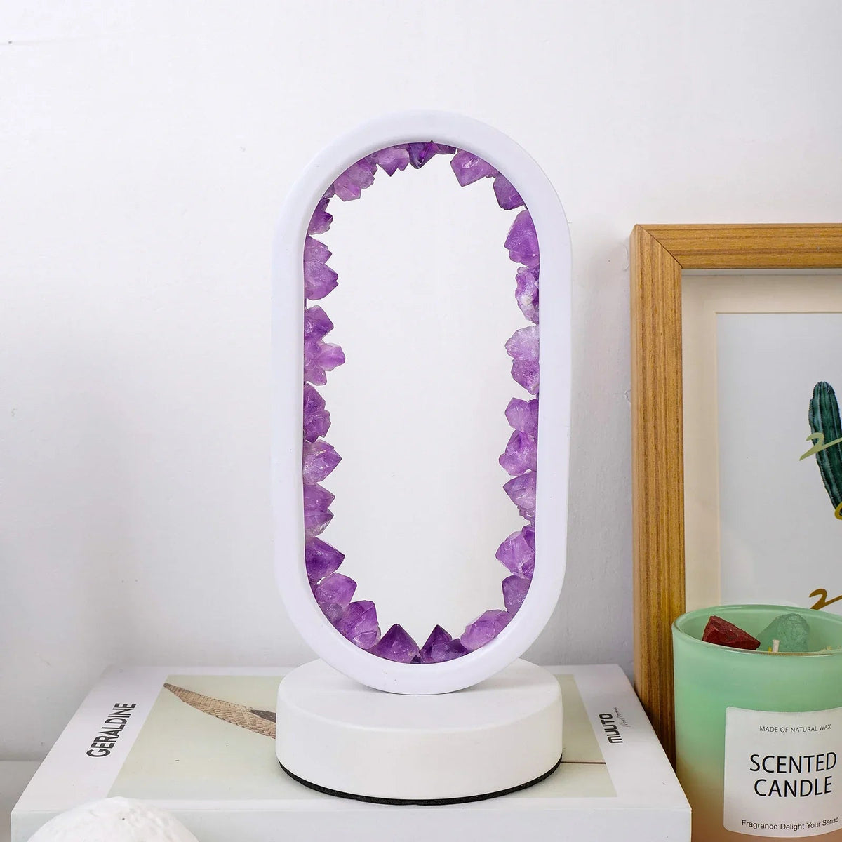 Liora Amethist Lamp | Natuurlijke Kristallen, Handgemaakt