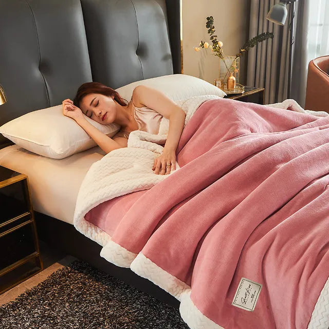 Liora Fleece Deken | Zacht, Warmte Isolerend en Lichtgewicht