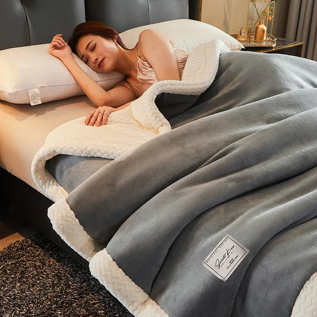 Liora Fleece Deken | Zacht, Warmte Isolerend en Lichtgewicht