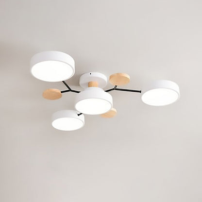 Milo LED Plafondlamp | Scandinavisch Moleculair Design