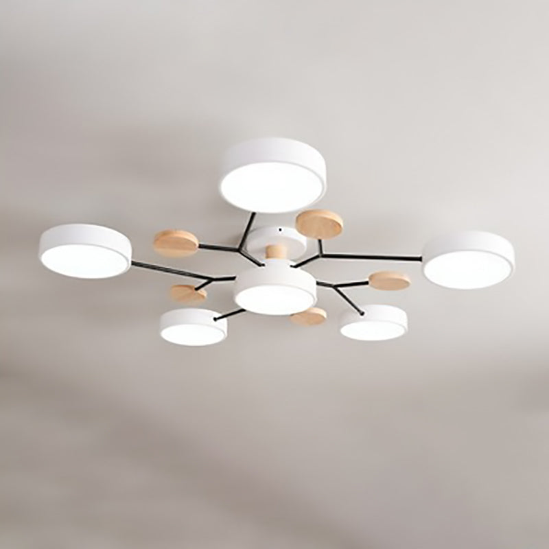 Milo LED Plafondlamp | Scandinavisch Moleculair Design