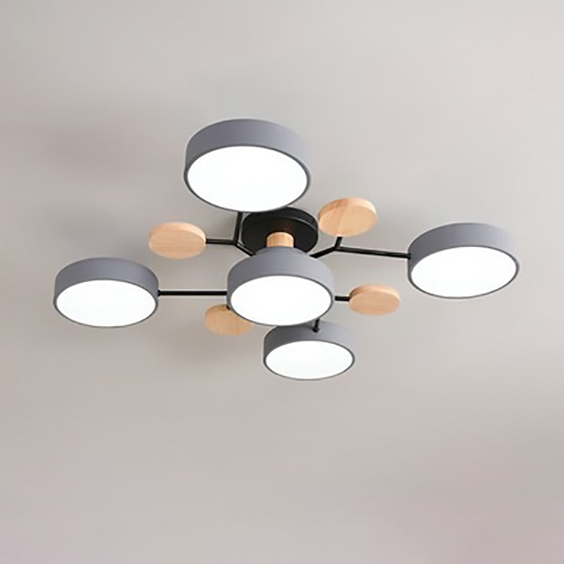 Milo LED Plafondlamp | Scandinavisch Moleculair Design