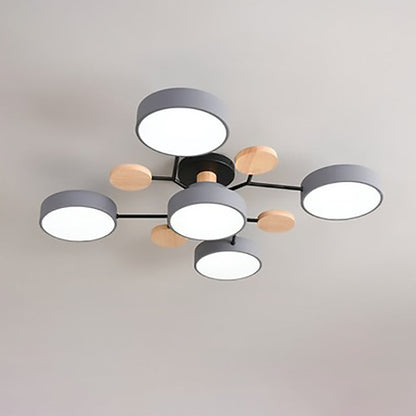 Milo LED Plafondlamp | Scandinavisch Moleculair Design