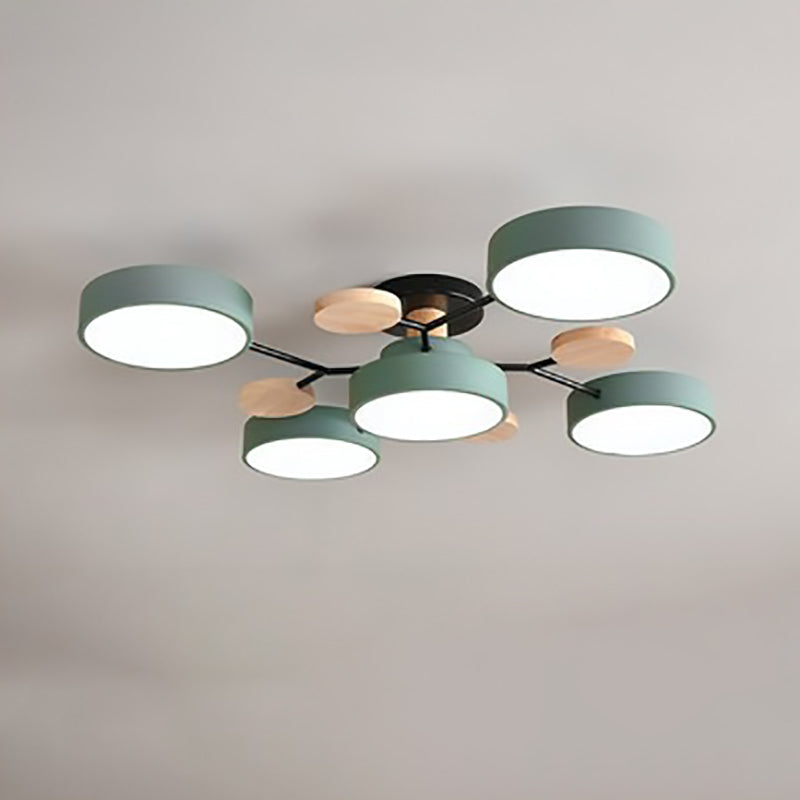 Milo LED Plafondlamp | Scandinavisch Moleculair Design