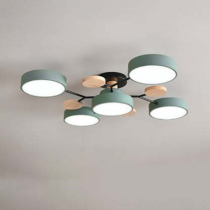 Milo LED Plafondlamp | Scandinavisch Moleculair Design