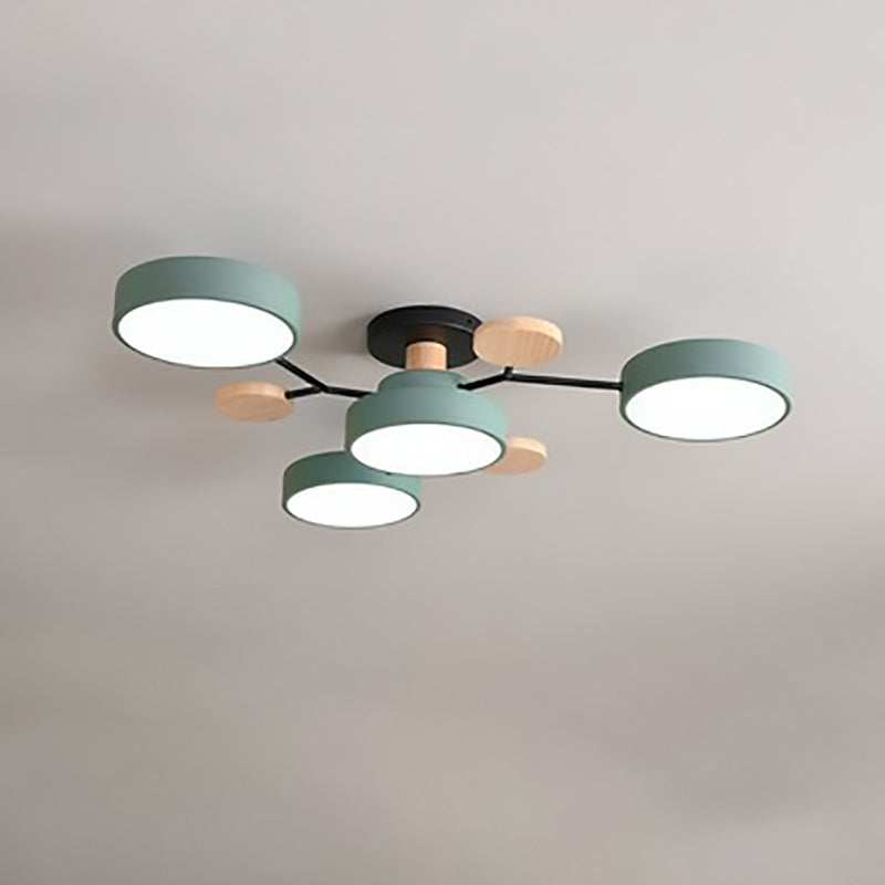 Milo LED Plafondlamp | Scandinavisch Moleculair Design