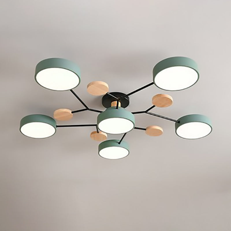 Milo LED Plafondlamp | Scandinavisch Moleculair Design