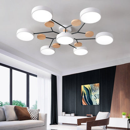 Milo LED Plafondlamp | Scandinavisch Moleculair Design