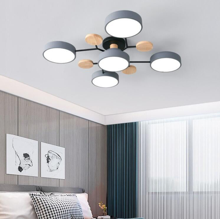 Milo LED Plafondlamp | Scandinavisch Moleculair Design