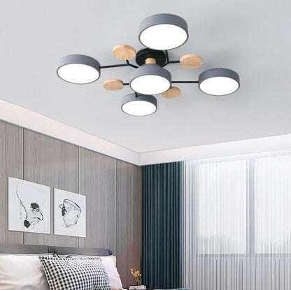 Milo LED Plafondlamp | Scandinavisch Moleculair Design
