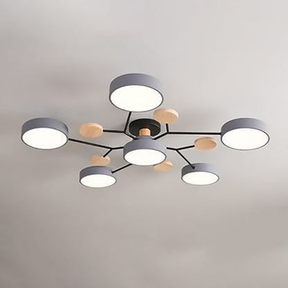 Milo LED Plafondlamp | Scandinavisch Moleculair Design